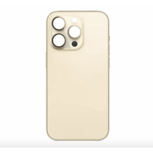 For iPhone 14 Pro Max Back Glass- Gold