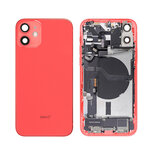 For iPhone 12 Mini Middle Frame Pulled (A) Complete With Parts (No Battery) - Red