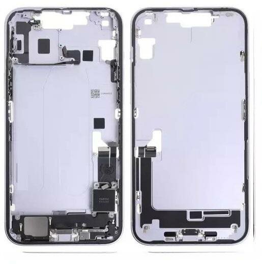 For iPhone 14 Middle Frame Pulled (A) Complete With Parts - Purple