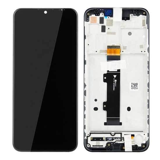 Motorola Moto G20 XT2128-Display + Frame- Black