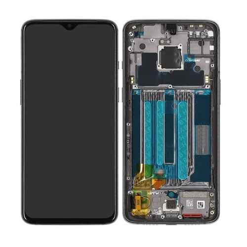 OnePlus 7 GM1901/ GM1903-Display Complete + Frame- Mirror Grey