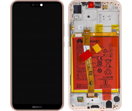 Huawei P20 Lite-Display Complete + Battery-Pink