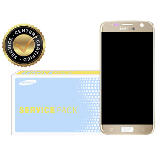 Samsung Galaxy S7 G930F-LCD Display Module- Gold