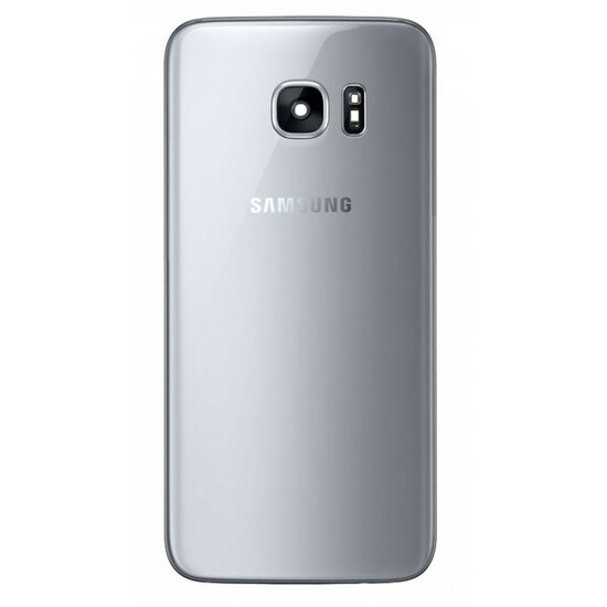 Samsung Galaxy S7 G930F-Replacement Battery Cover- Silver