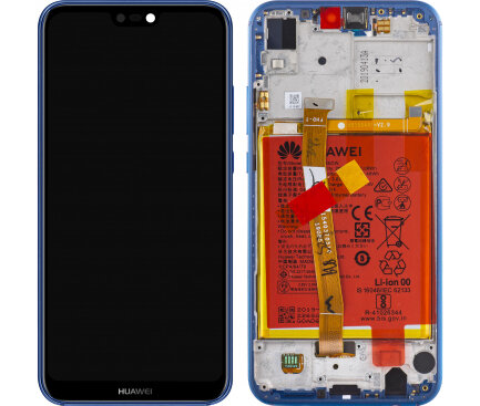 Huawei P20 Lite-LCD Display Module + Battery- Blue