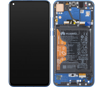 Huawei Honor 20 View-LCD Display Module + Battery- Blue