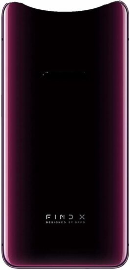 Oppo Find X CPH1871-Battery Cover- Bordeaux Red